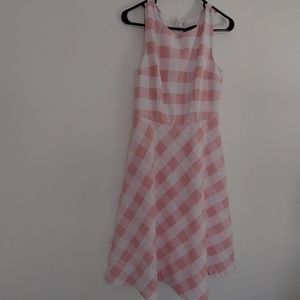 R&K Sleeveless Plaid Dress